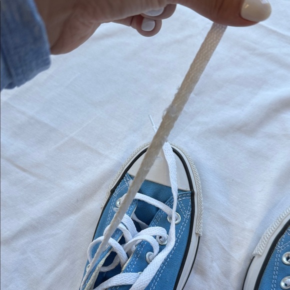 Converse Women’s Classic Blue Sneakers - Picture 7 of 7